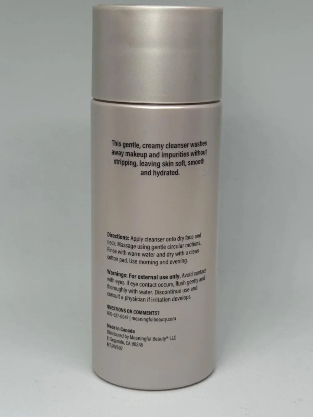 Skin Softening Gentle Cleanser By Meaningful Beauty 6.0 fl oz